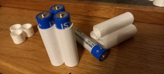 3 stack AAA battery pack