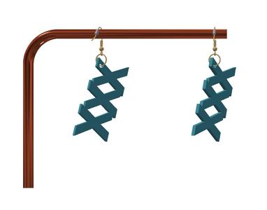 Naughty keychain / earrings