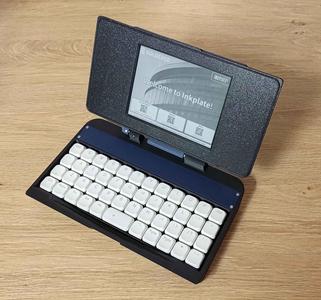 Portable Clam Shell InkPlate Typewriter