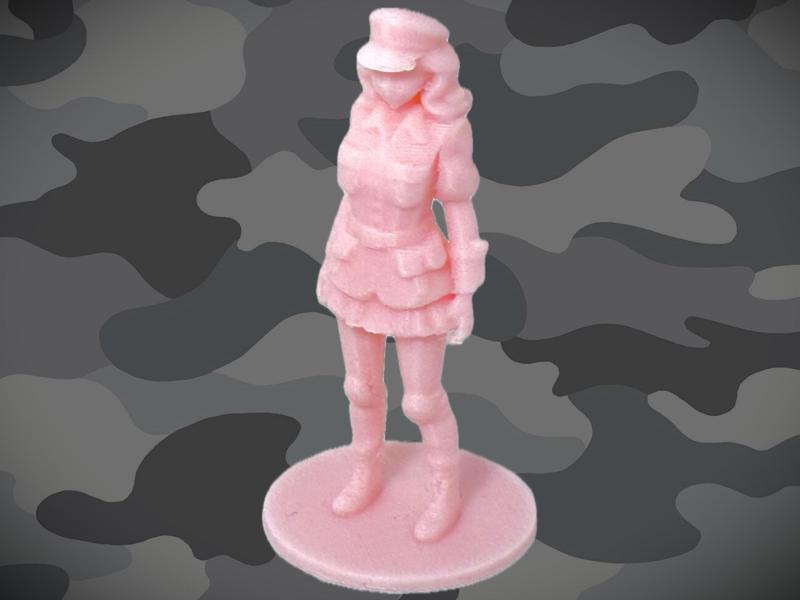Pink Army Girl 8