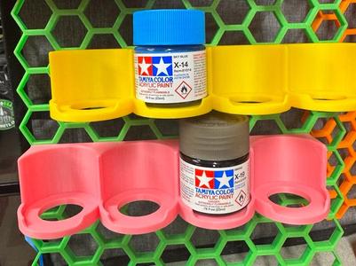 Tamiya 23ml Paint jar 4 pack HoneyComb Wall HSW 
