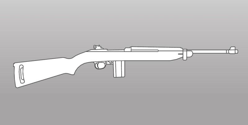 M1 Carbine Outline