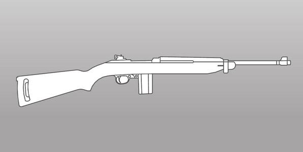 M1 Carbine Outline
