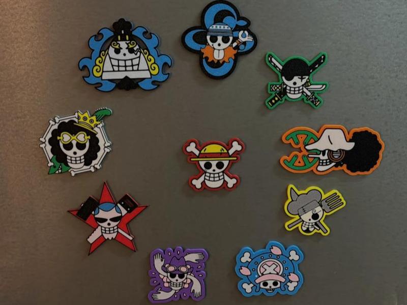 One Piece magnets