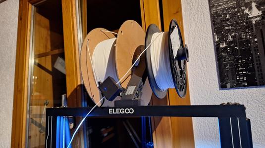 Elegoo neptun 3, Longer Spool Holder