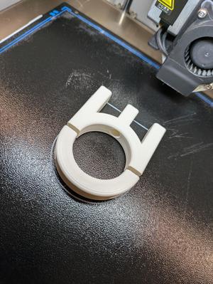 Pipeclamp 38mm (used to mount a Reer heating lamp on a sideboard)