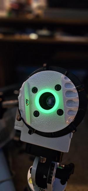 Star Adventure 2i Polar Scope Illuminator Ring and Dust Cap