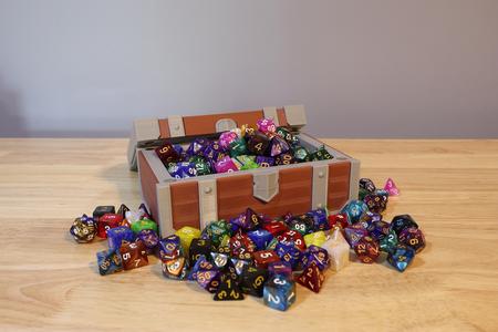 Dice Chest/Dice Holder STL (3D Print File)