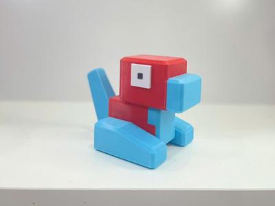 Porygon Pokemon Voxel Multipart