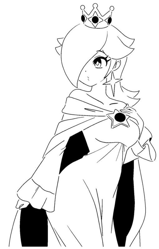 Rosalina stencil 5