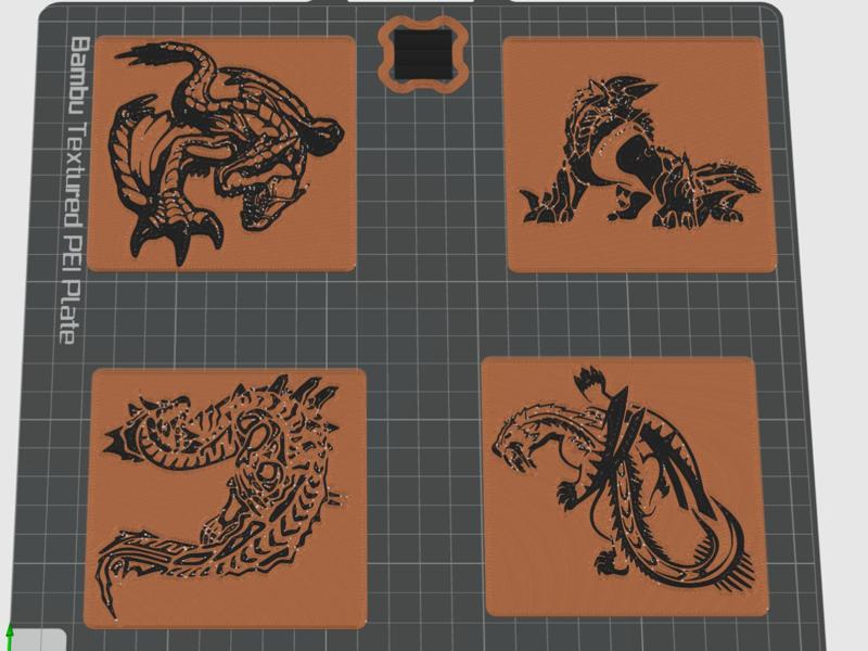 Monster Hunter Coasters