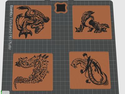 Monster Hunter Coasters