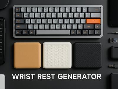 Wrist Rest Generator – Comfort Tailored to You