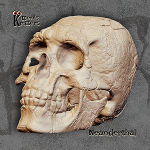Realistic Neanderthal Skull Halloween Decor