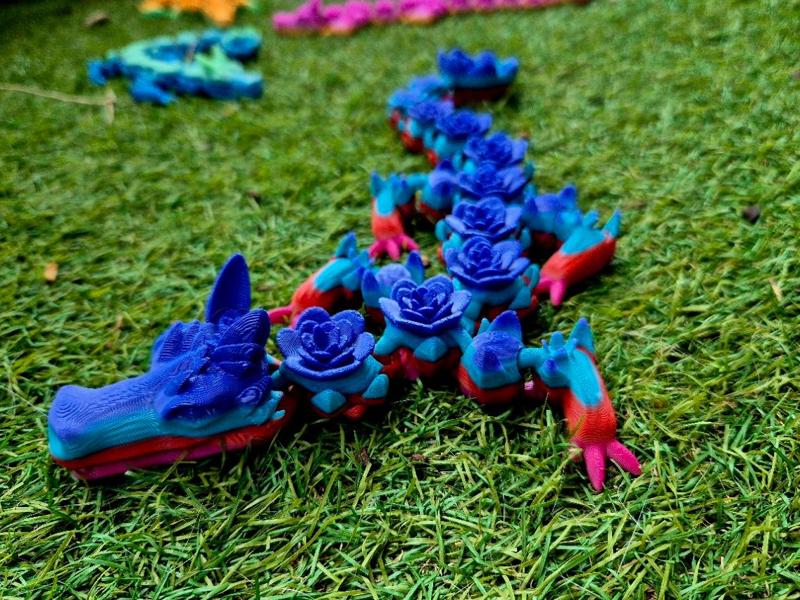 Articulated Flower Dragon