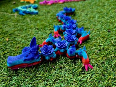 Articulated Flower Dragon