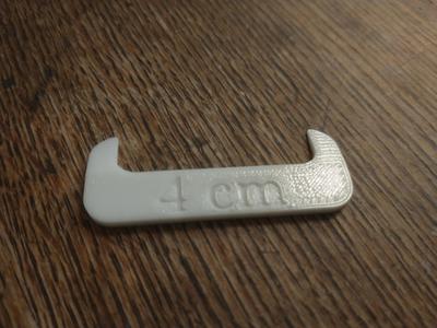Photogrammetry Metric Flat Scale Reference
