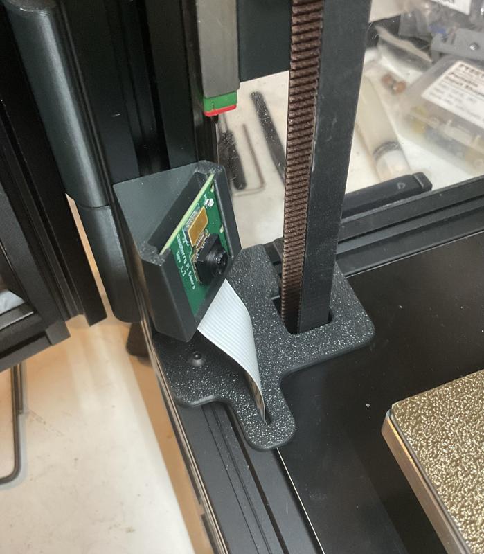 Voron 2.4 Z-Belt Cover With CSI Slot For Camera