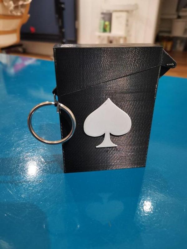 Card Box with Euchre Divider