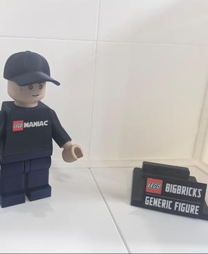 BigBricks Generic Figure Multicolor Nameplate