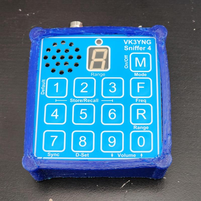 CASE for the MK4 Foxhunt Sniffer by VK3YNG