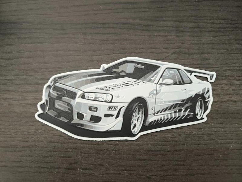 Nissan skyline r34 fast and furious hueforge