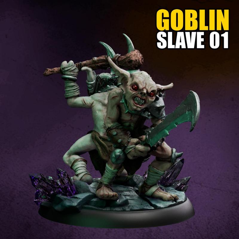 CHARACTERS SET - MINE WAR - PART 1 - GOBLIN SLAVE 01