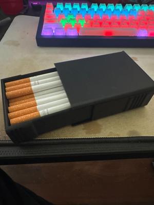 Sliding Cigarette Case