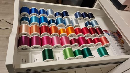Ikea Alex Yarn boxes