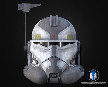 Commander Wolffe Helmet - 3D Print Files