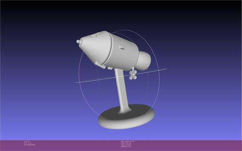 Apollo Command Module Printable Board Game Scale Space Race Micro Miniature