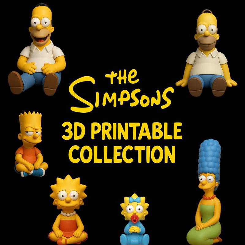The Simpsons – Full 3D Printable Collection