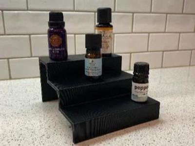 Essential Oil Bottle Display