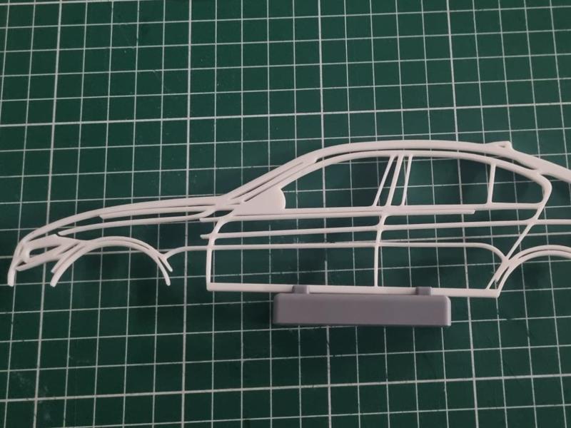 BMW F30 Line Art