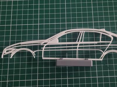 BMW F30 Line Art