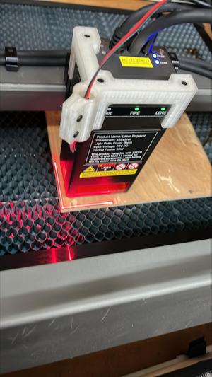 Creality Falcon 2 40W Laser Crosshair Mount Bracket