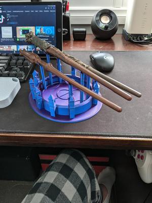 Hogwarts Quidditch Stadium Wand Holder