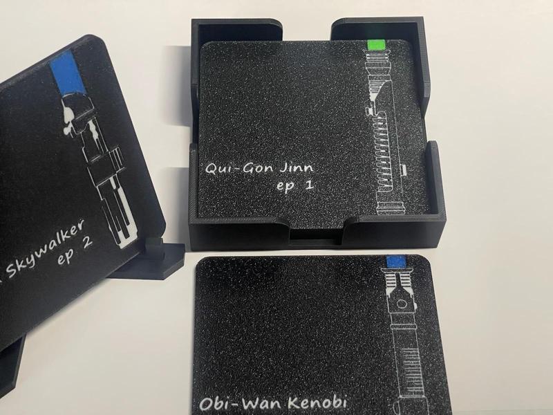 Star Wars Lightsaber Coaster Set 