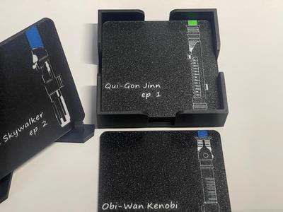 Star Wars Lightsaber Coaster Set 