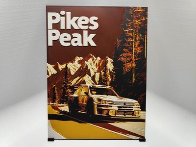 Pikes Peak Poster - Hueforge