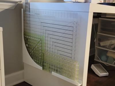 Ruler Board Storage for wall or IKEA Skadis
