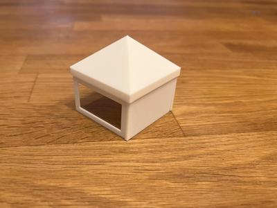Side panel pavilion 1/64 hotwheels matchbox siku