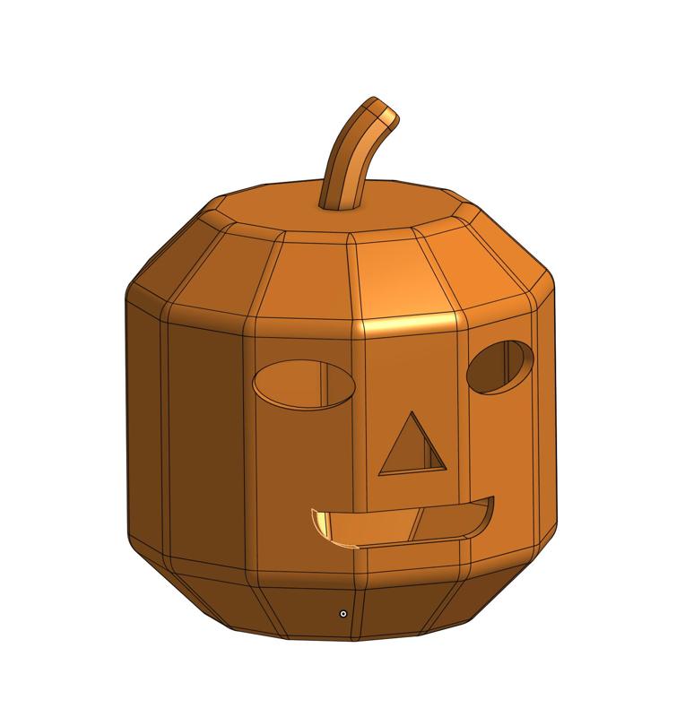 Robot Pumpkin