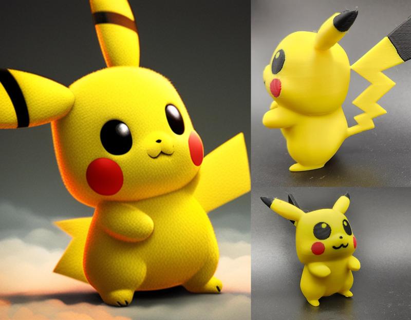AI Generated Pikachu
