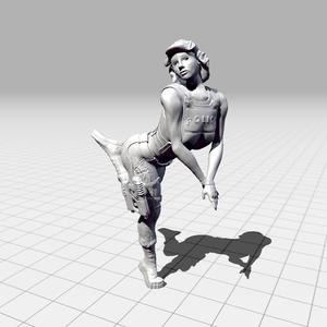 Agent Osuki - Female Pose 02