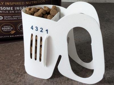 Adjustable Dry Pet Food Scoop 