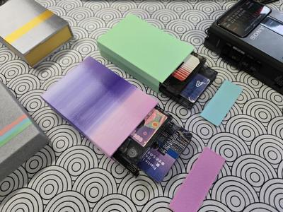 Cassette Tape Carry Case, with Gumstick Battery