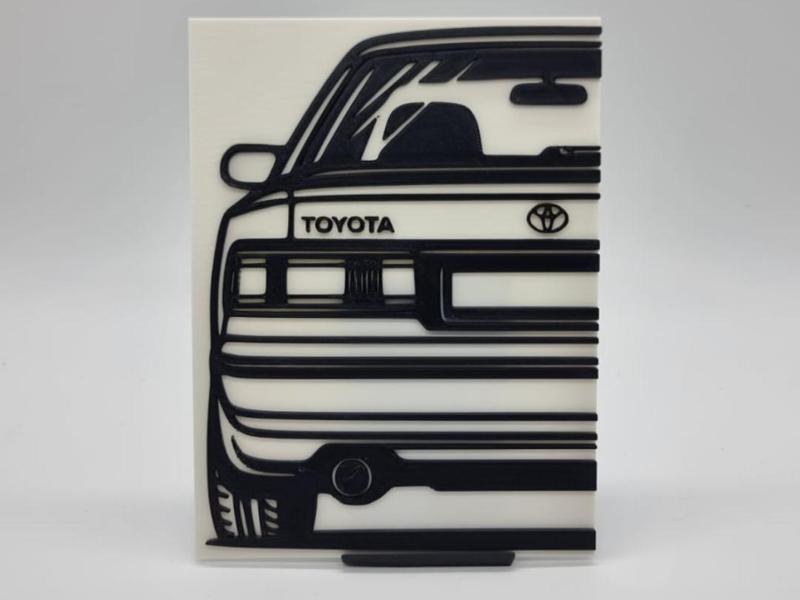 2D Wall Art Toyota Celica GT Four ST165