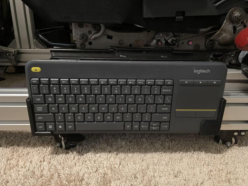 Logitech k400 keyboard holder