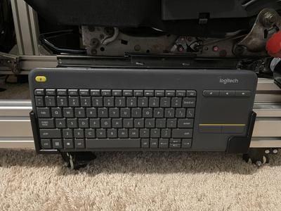Logitech k400 keyboard holder
